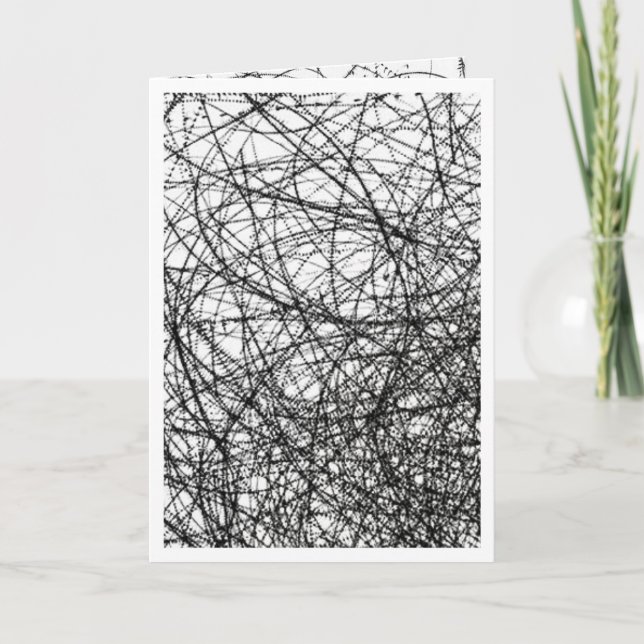 Apology card, sorry card, humourous apology, barbe card (Front)