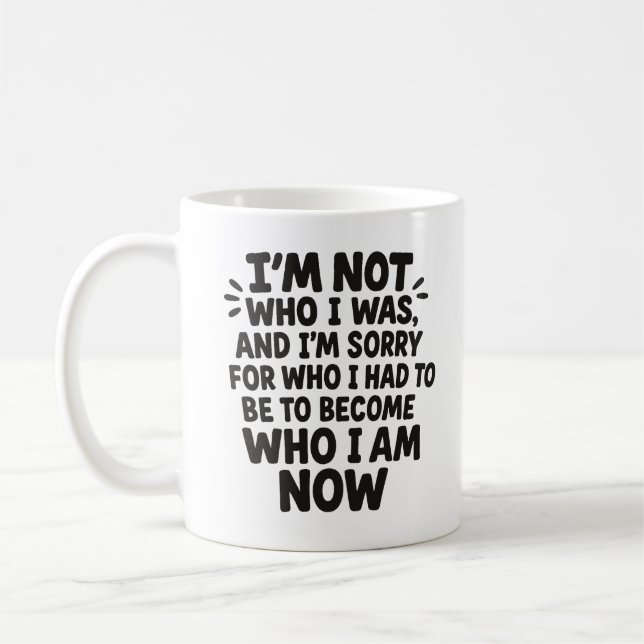  Apology  Coffee Mug (Left)