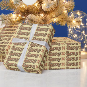 Apology Gift Wrapping Paper