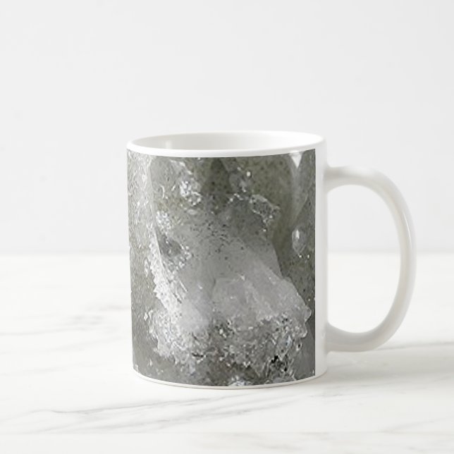 Apophyllite and Quartz Coffee Mug (Right)