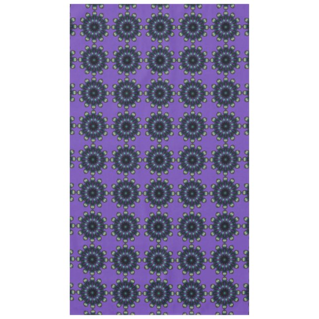 apophysis clock face mandala + your idea tablecloth (Front)