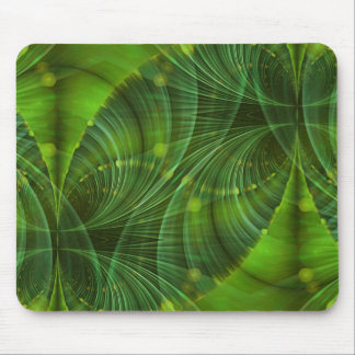 Apophysis Fractal Art I - green Mouse Pad