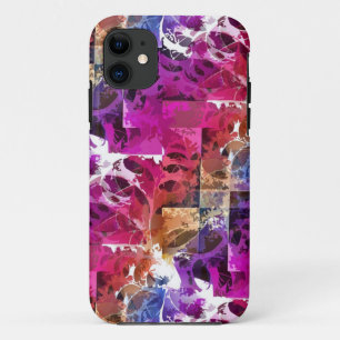 Apophysis Fractal Art - spider web iPhone 11 Case