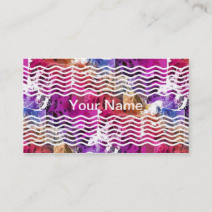 Apophysis Fractal Art - spider web Template Business Card