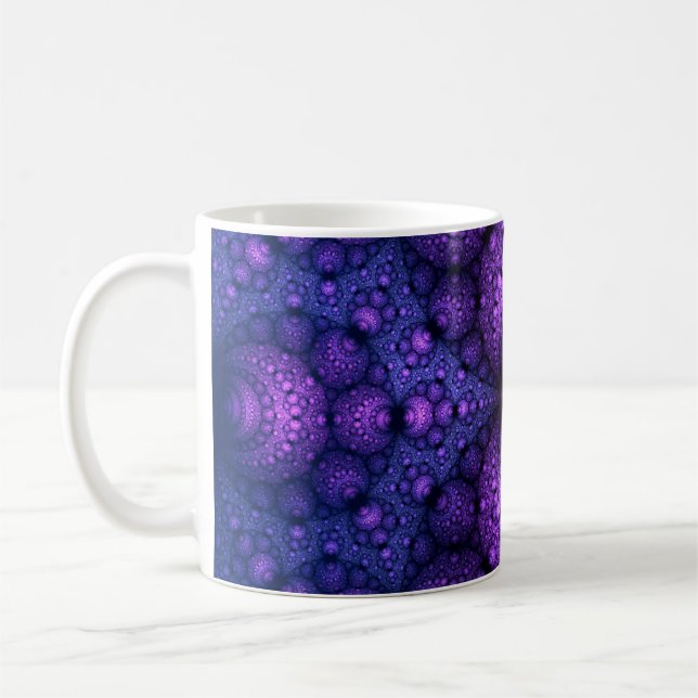 Apophysis Fractal - Atoms Fusion Coffee Mug (Left)