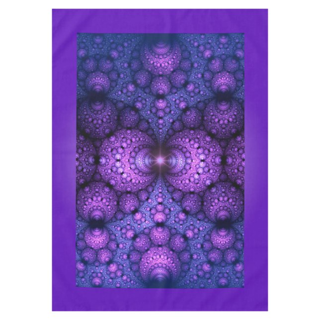 Apophysis Fractal - Atoms Fusion Tablecloth (Front)