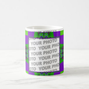 Apophysis fractal decor 3 + your photo coffee mug