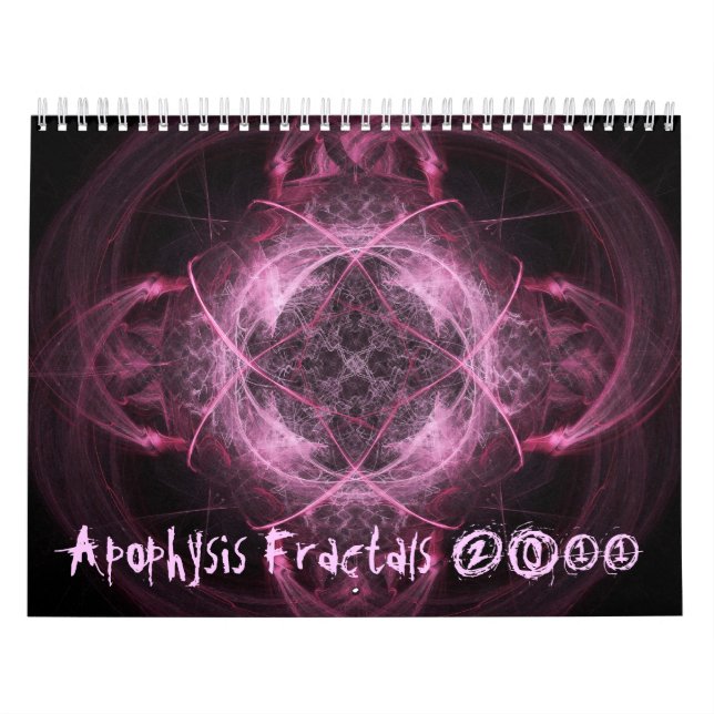 Apophysis Fractals 2011 Calendar (Cover)