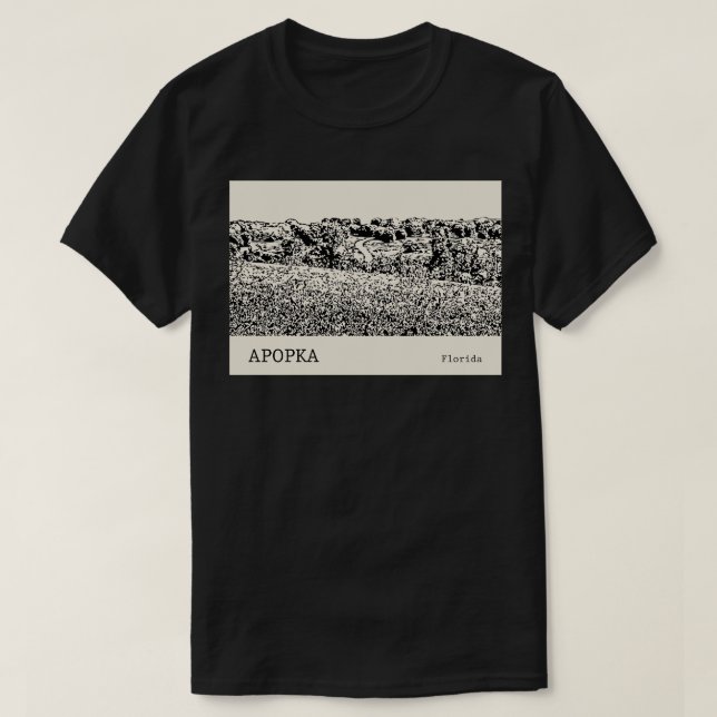 Apopka Florida TShirt 1 (Design Front)