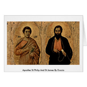 Apostles St.Philip And St.James By Duccio