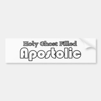Apostolic Bumper Sticker
