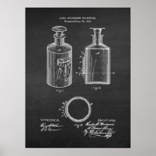 Apothecary Bottle Pharmacy Decor Print 1