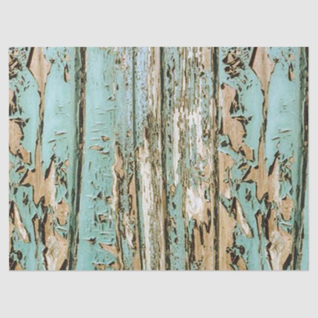 Apothecary chippy paint design decoupage paper (Front)