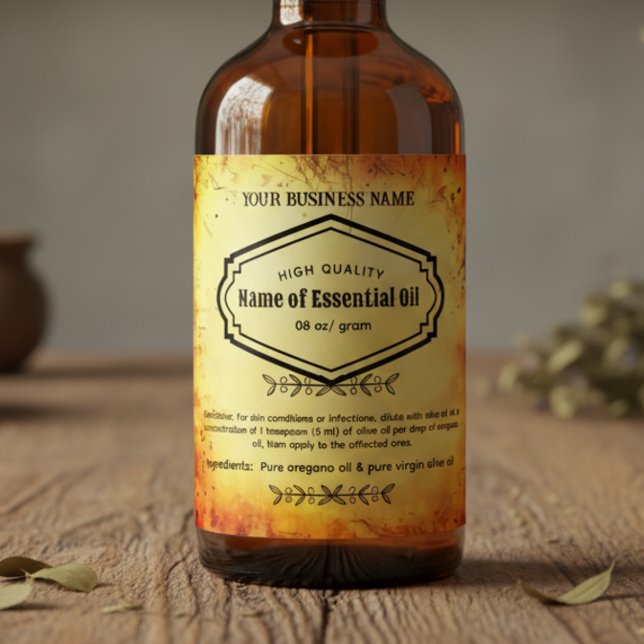 Apothecary Essential oil Apothecary Labels (Creator Uploaded)