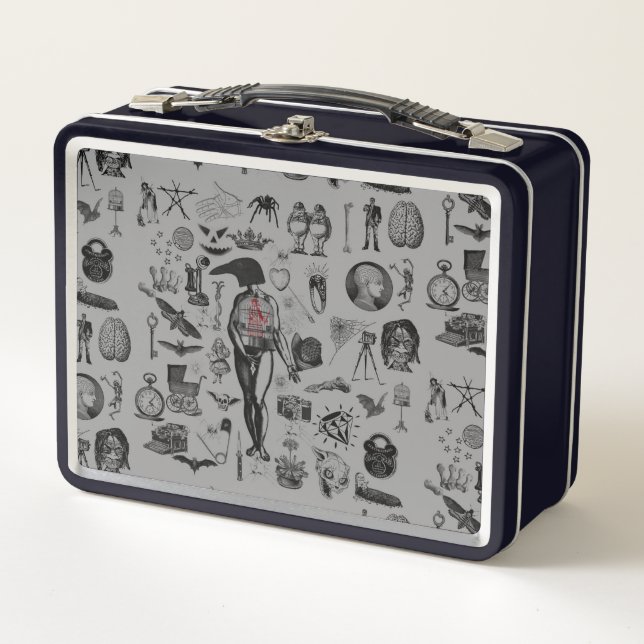 Apothecary Metal Lunch Box (Front)