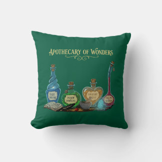 Apothecary of Wonders | Magical Fantasy   Cushion