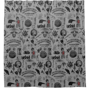 Apothecary Shower Curtain