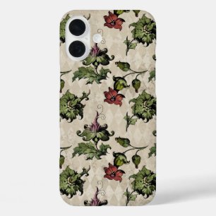 Apothecary Witch Plant   Steampunk Botanical Herbs iPhone 16 Plus Case