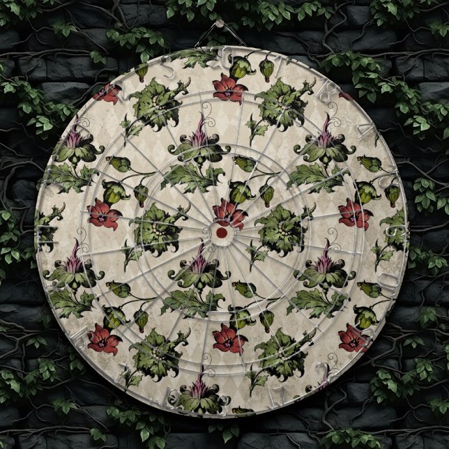 Apothecary Witch Plant | Steampunk Botanical Herbs Dartboard (Creator Uploaded)