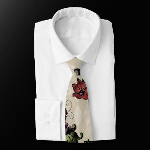 Apothecary Witch Plant   Steampunk Botanical Herbs Tie