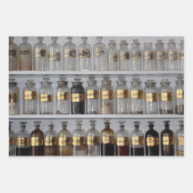 Apothecary wrapping paper