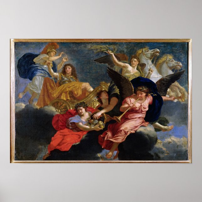 Apotheosis of King Louis XIV of France Poster (Front)