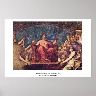 Apotheosis Of Napoleon, By Andrea Appiani Poster