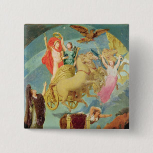 Apotheosis of Napoleon I 1853 15 Cm Square Badge