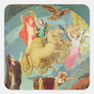Apotheosis of Napoleon I  1853 Square Sticker