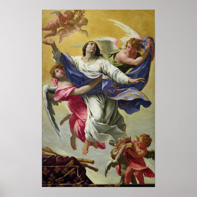 Apotheosis of St. Louis, 1639-42 Poster (Front)