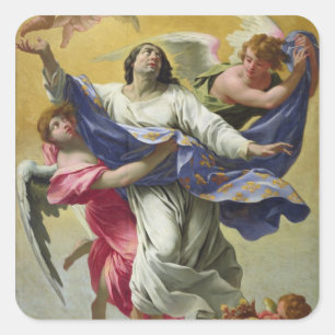 Apotheosis of St. Louis, 1639-42 Square Sticker