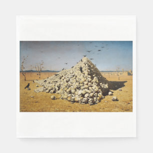 Apotheosis of War (Death and Destruction) (Skulls) Napkin
