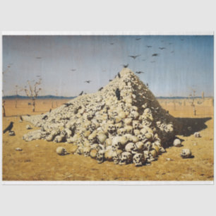 Apotheosis of War (Death and Destruction) (Skulls) Tissue Paper