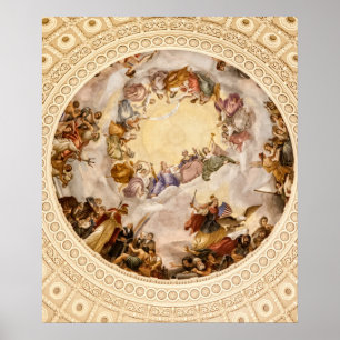 Apotheosis of Washington Poster