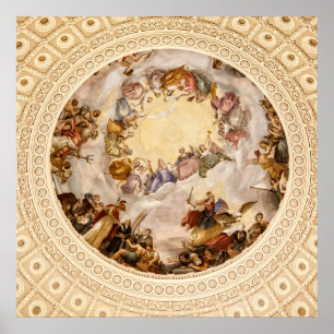 Apotheosis of Washington Poster