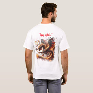 Apoy ng Lahi Fiery Filipino Dragon T-Shirt