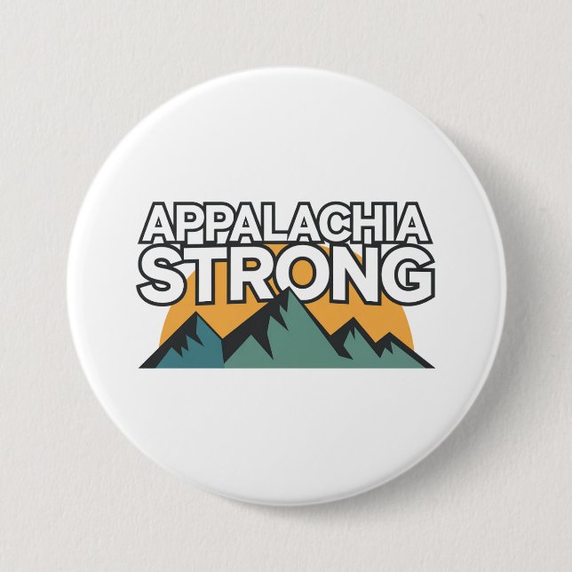 Appalachia Strong 7.5 Cm Round Badge (Front)