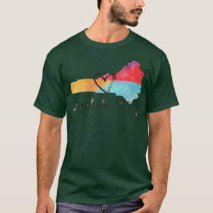 Appalachia Strong Hurricane Helene Disaster Pin T-Shirt