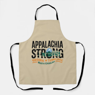 Appalachia Strong Mountain Outdoors Hiking NC  Apron