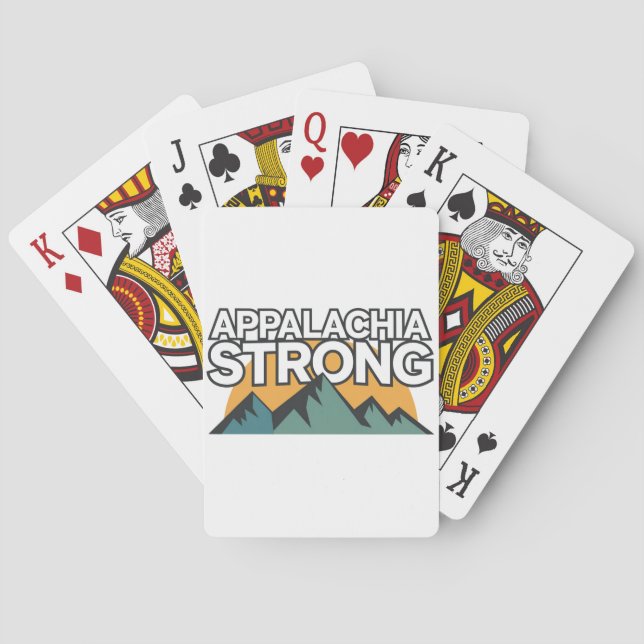 Appalachia Strong Playing Cards (Back)