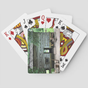 Appalachian Home at Mabry Mill, Virginia Playing Cards