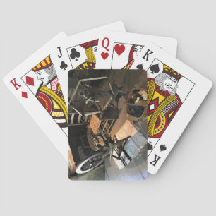 Appalachian Home Life at Mabry Mill, Virginia Post Playing Cards