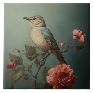 Appalachian Morning Bird Ceramic Tile