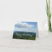 Appalachian Mountains I Happy Birthday
