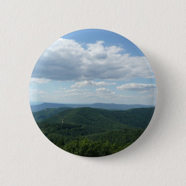 Appalachian Mountains I Shenandoah 6 Cm Round Badge (Front)
