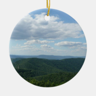 Appalachian Mountains I Shenandoah Ceramic Ornament