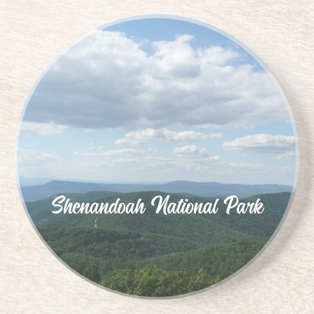 Appalachian Mountains I Shenandoah Coaster (Front)