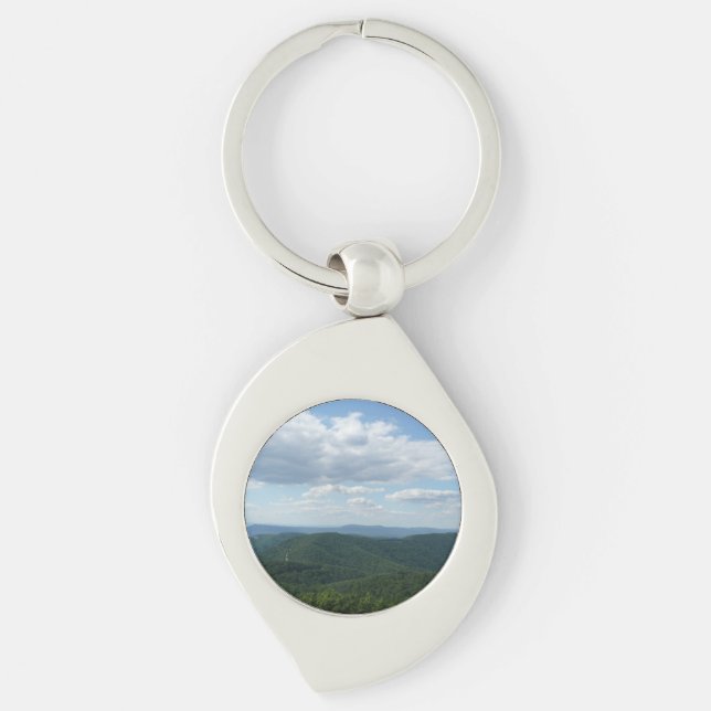 Appalachian Mountains I Shenandoah Key Ring (Front)