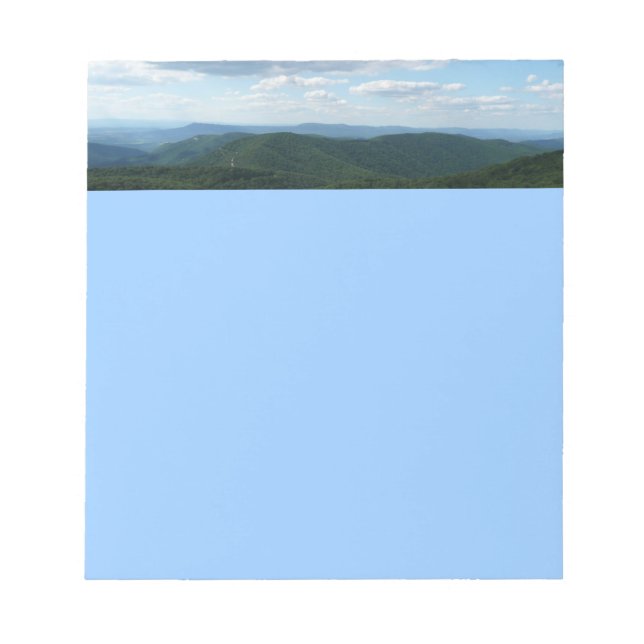 Appalachian Mountains I Shenandoah Notepad (Front)