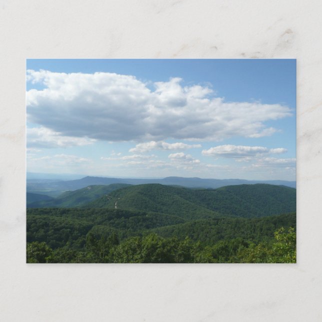 Appalachian Mountains I Shenandoah Postcard (Front)